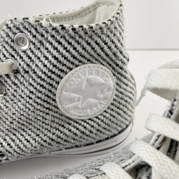 Converse All Star Chuck Taylor High Top Striped Sneakers - Picture 11 of 13